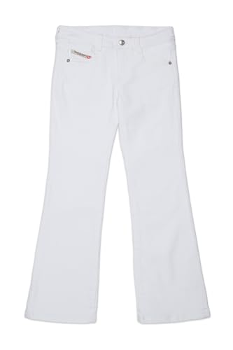 Vita bassa Diesel Jeans Bianco Bootcut - D-Arry per Bambine e Ragazze (IT, età, 14 Anni, Regular, Standard, Bianco)