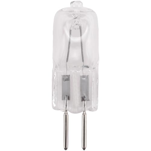 UGEFKMQ Bombillas Halógenas G6.35 220V 35W GY6.35 Bi-Pin Base Halógena Lámpara De Cápsula Transparente Blanco Cálido 2700k Regulable 50W 1Pc