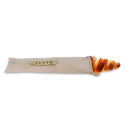 Bolsas para pan de lino transpirables contra el moho: pack de 3 fundas con cordón 5