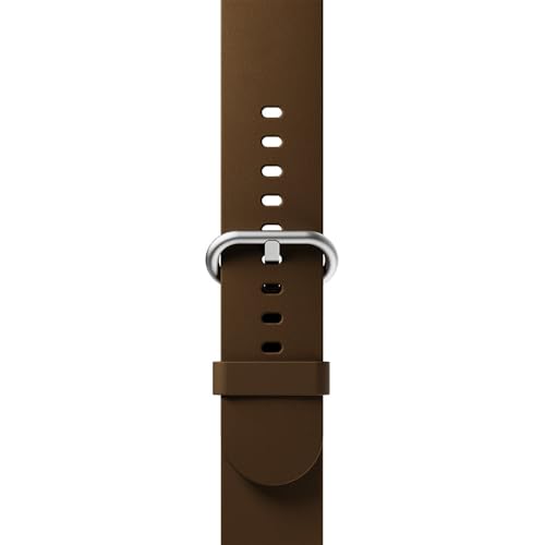 Image of DailyObjects Ellipse Leather Watch Strap Compatible with Apple Watch Series 11 /10 (42mm) | Series 9 /8 /7 41mm, SE3 /SE2 /SE /6 /5 /4 (40mm) | Series 3 38mm -Watch Not Included