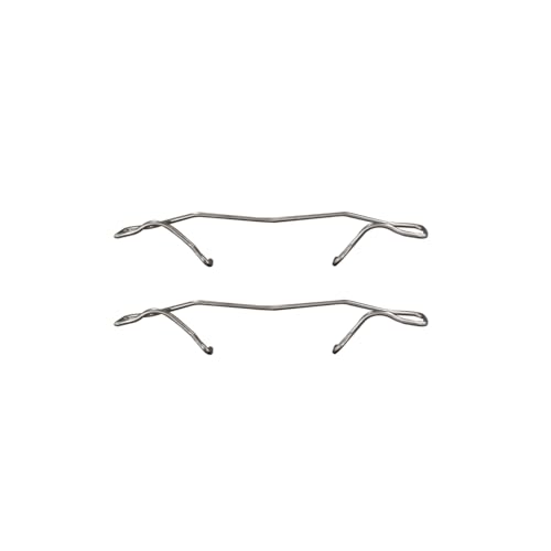 Image of Detroit Axle - Front Ceramic Brake Pads with Hardware Set Replacement for 2008 2009 Saturn Astra 1.8L - 4pc Set