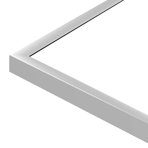 Image of NeuType Full Length Floor Mirror with Standing Holder Bedroom (Silver)