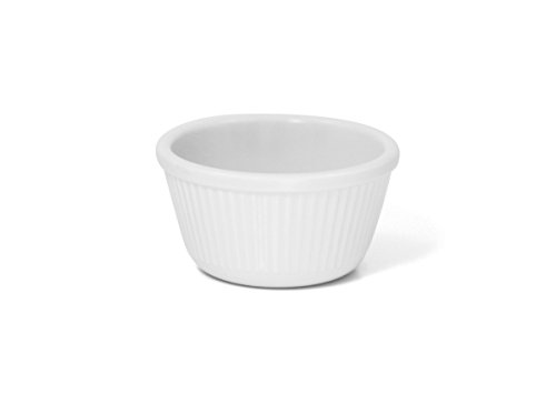 Ramekin 60 Ml Melamina 100% Profissional, Gourmet Mix Gx5358, Branco Gourmet Mix Branco