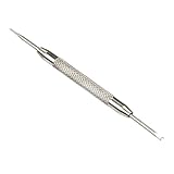 EDVTK35 18mm 19mm 20mm 21mm 22mm 23mm 24mm Nuovo nero milanese cinturino in metallo cinturino con perno a sgancio rapido(1 pcs tool,22mm)