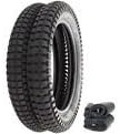 Shinko SR241 Trail Tire Set Fits Honda NX/TL125 XL125S TLR200 XL200R/250