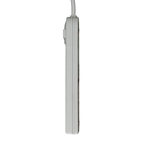 Uninex Ps09S12 Heavy Duty 6 Ac Outlet Power Strip, Surge Protector, 14/3 Awg, Extra Long Power Cord, Ul Listed, 12-Foot #TOP2
