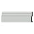 Ekena Millwork BBD04X00OS Oslo Rope Baseboard Molding, 4 7/8"H x 5/8"P x 94 1/2"L