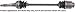 Cardone Industries 60-7213 Cv Axle Assembly - Reman