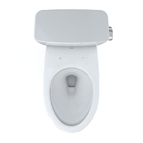Toto CST776CEFRG#01 Drake Two-Piece Elongated 1.28 Gpf Universal Height Tornado Flush Toilet thumb #11