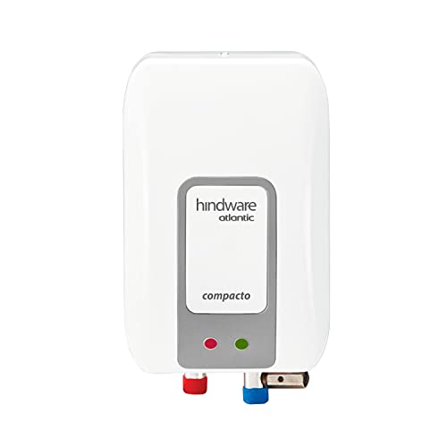 Hindware Atlantic Compacto 3 Litre Instant Water Heater With Stainless Steel Tank, Robust Construction, Pressure Relief Valve And I-Thermostat Feature (White And Grey), Wall Mounting Hindware Atlantic Compacto 3 Litre Instant Water Heater With Stainless Steel Tank, Robust Construction, Pressure Relief Valve And I-Thermostat Feature (White And Grey), Wall Mounting