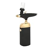 Cordless Makeup Spray Gun, Nano Mist Sprayer Device Kit, Rechargeable Portable Airbrush for Facial Beauty, Art Painting, Tattoo, Cake Decorating, Nail Art, Modeling (Black)