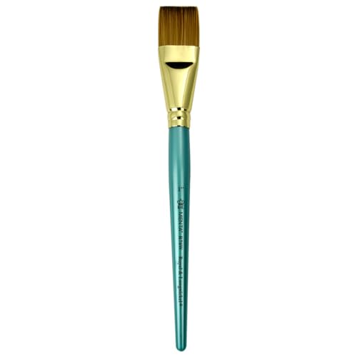 Menta Synthetic Sable Flat Wash Brush - 1/2
