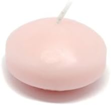 1 3/4" Light Rose Floating Candles (288pcs/Case) Bulk