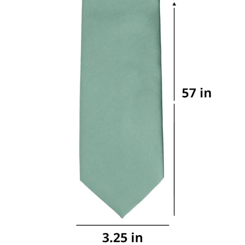Image of tiemart Premium Solid Color Necktie