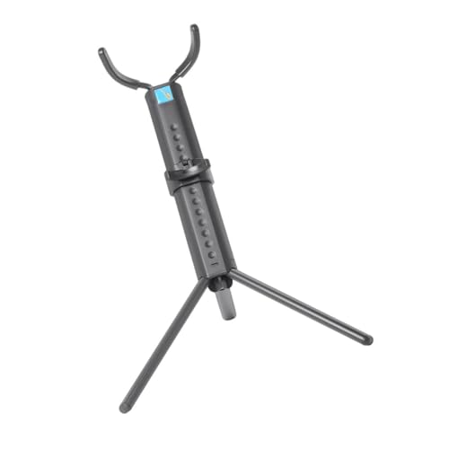 BESTonZON Saxophone Stand for Tenor Saxophone Foldable Bracket Sturdy Construction Blue