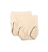 Bali Women's Shapewear Shaping Brief Ultra Control 2-Pack, Soft Taupe, XX-Large
