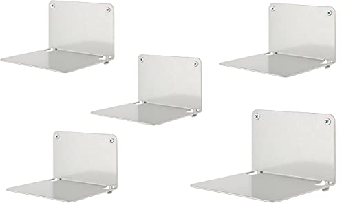 Creativ Ladenbau 5er Set Creativ(es) unsichtbares Bücherregal Metall /...
