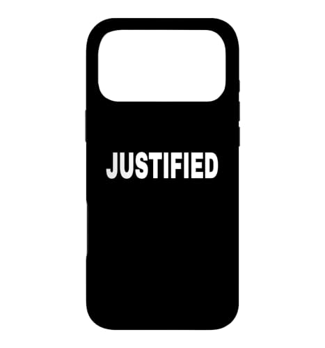 JUSTIFIED Mood Emotion ���� �z���C�g�e�L�X�g �A�p���� �X�}�z�P�[�X iPhone 17 Pro Max �p