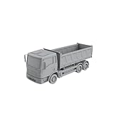 Proporzione：1/64 MRY-SFW Scala S Miniatura Fabbrica Edificio Auto Militare Binario Ferroviario Accessorio Puntelli Diorama Scenario Autocarro con cassone ribaltabile per impieghi gravosi Skip Car