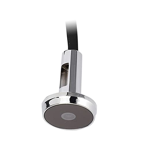 Asixxsix Mirilla digital para puerta, pantalla LCD HD de 3.5 pulgadas, ángulo de visión amplio de 120 grados, visor digital con timbre para seguridad doméstica miniatura 3