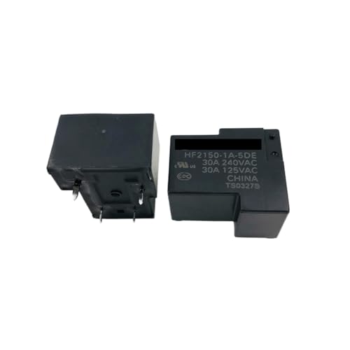 1 unidad HF2150-1A-5DE 5 V CC, 4 pines, 30 A, 240 V CA, T90