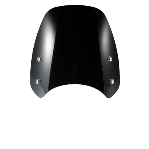 Déflecteur pare-brise moto CB650R 2019-2021 finition premium aluminium noir