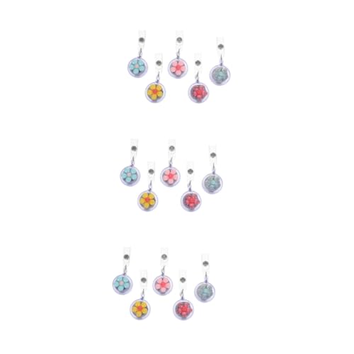 SHINEOFI 3 Series Clip De Insignia Tarjeteros Complementos Disfraz Poseedor Titular De La Insignia Retráctil Titular De La Insignia Telescópica Titular De La Identificación 5 Piezas X 3