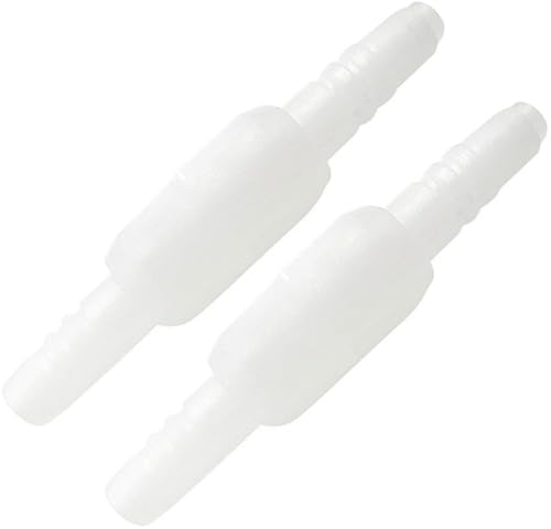 ResOne Oxygen Tubing Swivel Connector 2Pack 360 Rotating O2 Hose Coupler for Standard Oxygen Tubing LeakResistant Barbed Design EasyAttach Oxygen Line Connector