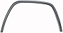 KARPAL Front Right Passenger Side Wheel Arch Fender Flare Molding Trim Housing Compatible With 2016-2021 Jeep Grand Cherokee 5XT68RXFAC RH