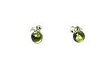 Peridot – 5 mm Ohrstecker Sterling-Silber 925 rund Peridot 5 mm (PDST2212161)