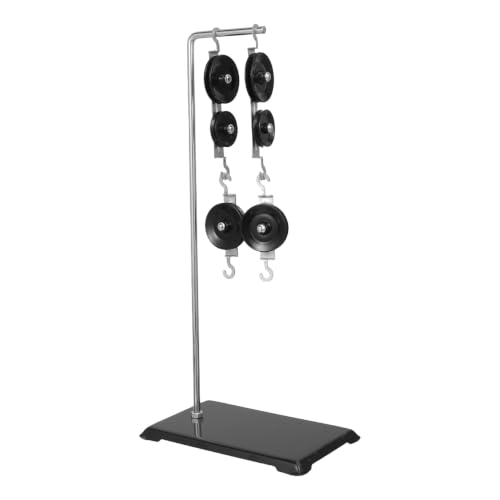 Image of Housoutil Pulley Block Set Physics Lab Science Kit Experiments, 13.4 Inch Physics Experiment Kit, Block and Tackle Pulley System for Science Project, Educational Laboratory Mechanics Equipment