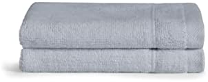 Brooklinen Classic Turkish Cotton Washcloths – Smoke Gray, Set of...