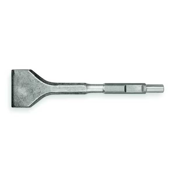 3" x 12" Scaling Chisel 3/4" Hex x 21/32" Round Spline Shank, Mfr: DW5775-A