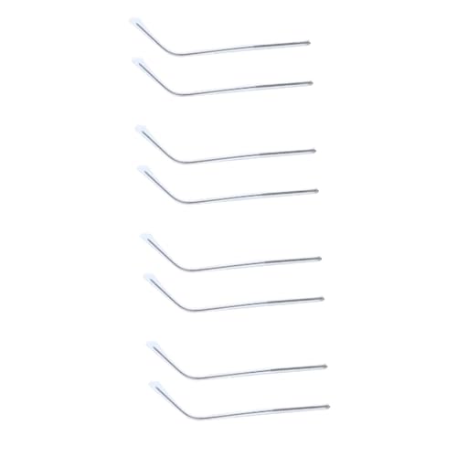 Ipetboom 4 Pairs Eyewear Arm Replacement Sunglasses Temple Arms Durable Metal Replacement Parts for Glasses