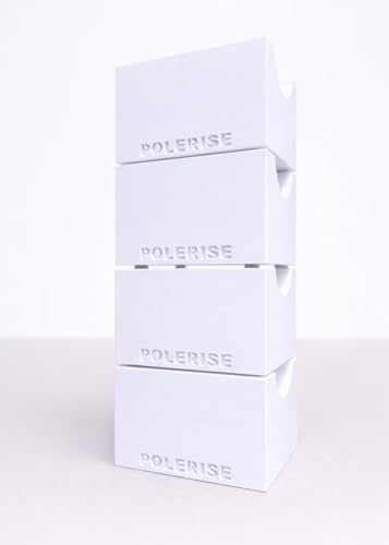 Stackable Cavaletti Blocks Heavy Duty Pole Risers (4 or 8 Pack) (4 White)