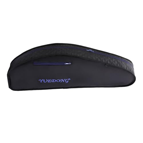 KiBcsLic Estojo para Violino, Caixa Protetora para Transporte, Ideal para Entusiastas, Apresentações ao Ar Livre e Presente, Preto