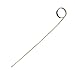 "Joyo Rond" Black Bamboo Skewer with Side Twist (Case of 2000), PacknWood - Natural Bamboo Picks Appetizer Skewers with Curlicue Twist Design (7.09") 209BBJOYO18