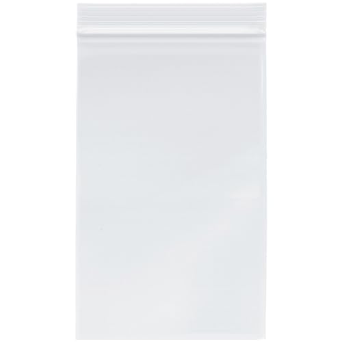 Plymor 5 x 8 inch, 2 Mil Zipper Reclosable Bags (Pack of 200) image 3