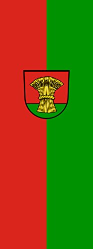 Drapeau Gondelsheim 400x150cm : Solution contre l'enroulement sur mât - 2