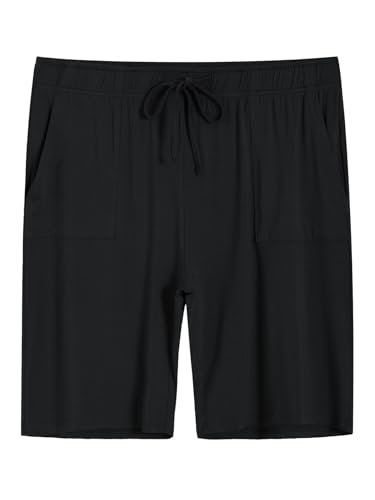 Latuza Men's Bamboo Viscose Sleep Lounge Shorts with Pockets2