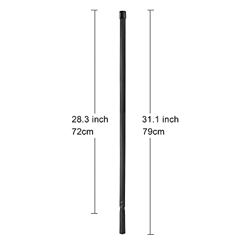 Antena VHF UHF plegable de 29 pulgadas para evitar cortes de comunicación 6