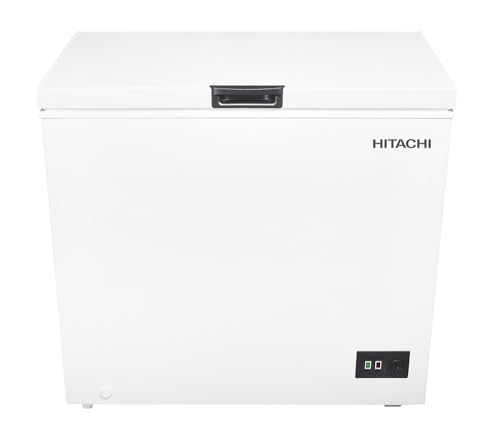 Hitachi 200L Chest Freezer Single Door Energy Efficient Cooling Adjustable Thermostat Fast Freezing Storage Basket Low Noise Operation White HRCS9200MN1WAE
