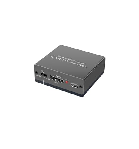 Convertidor Digital y Extractor de Audio 4K 60Hz con Salida Óptica y Jack 3.5mm