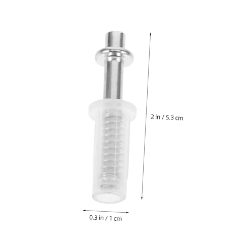 4 piezas de pivotes superiores para kit de herrajes para puertas plegables, partes deslizantes para puertas de granero, bisagras, pivote de reemplazo para clóset miniatura 6
