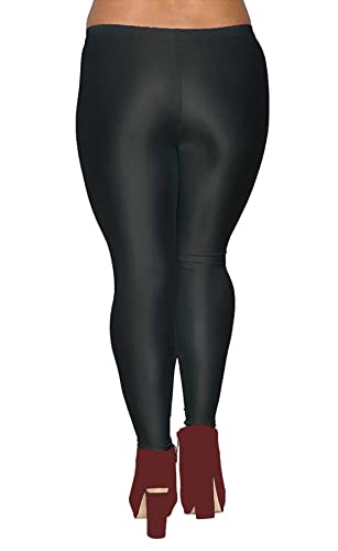 Image of Cron New Trend Shiny Churidar Leggings for Women and Girls (Pack of 1) CRN-20