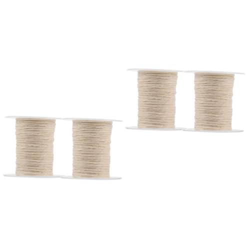 Rollo de mecha de algodón para velas TEHAUX 6.5 in