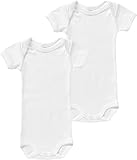 Bio-Baumwolle Petit Bateau Unisex BabyKurzarm-Body mit Streifen (2er Pack) , Variante 1, 24 Monate