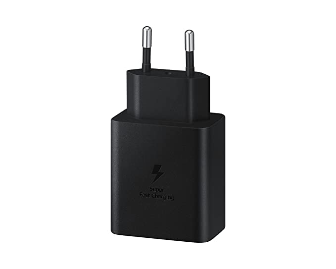 Image of Original 45W Super Fast Charger True 45W Max Charging Adapter for Samsung Galaxy Fold 2, 3, 4 / Note /S 22, S23, S23 Ultra, S23 Plus /A /M Series (Black)