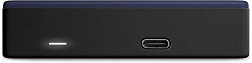 Image of Western Digital WD 2TB My Passport Ultra Portable Hard Disk Metal Drive, USB-C & USB 3.1 with Automatic Backup,Password Protection, Compatible with Windows&Mac, External HDD-Blue