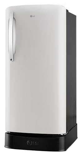 LG 201 L, 5 Star, Smart Inverter, Direct Cool Single Door Refrigerator (GLD2156ZHNB, Natural Biege, Base stand with Drawer) 11 21nQsnUG2RL